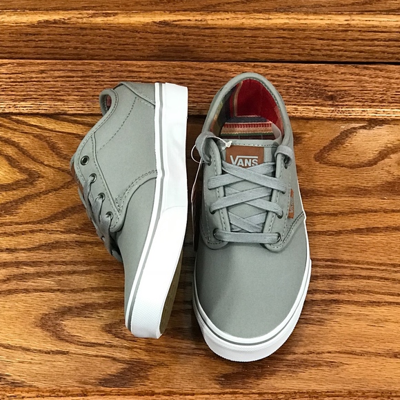 Vans Atwood DX Waxed Midgrey Shoes Size Youth 3.5 - Picture 4 of 8